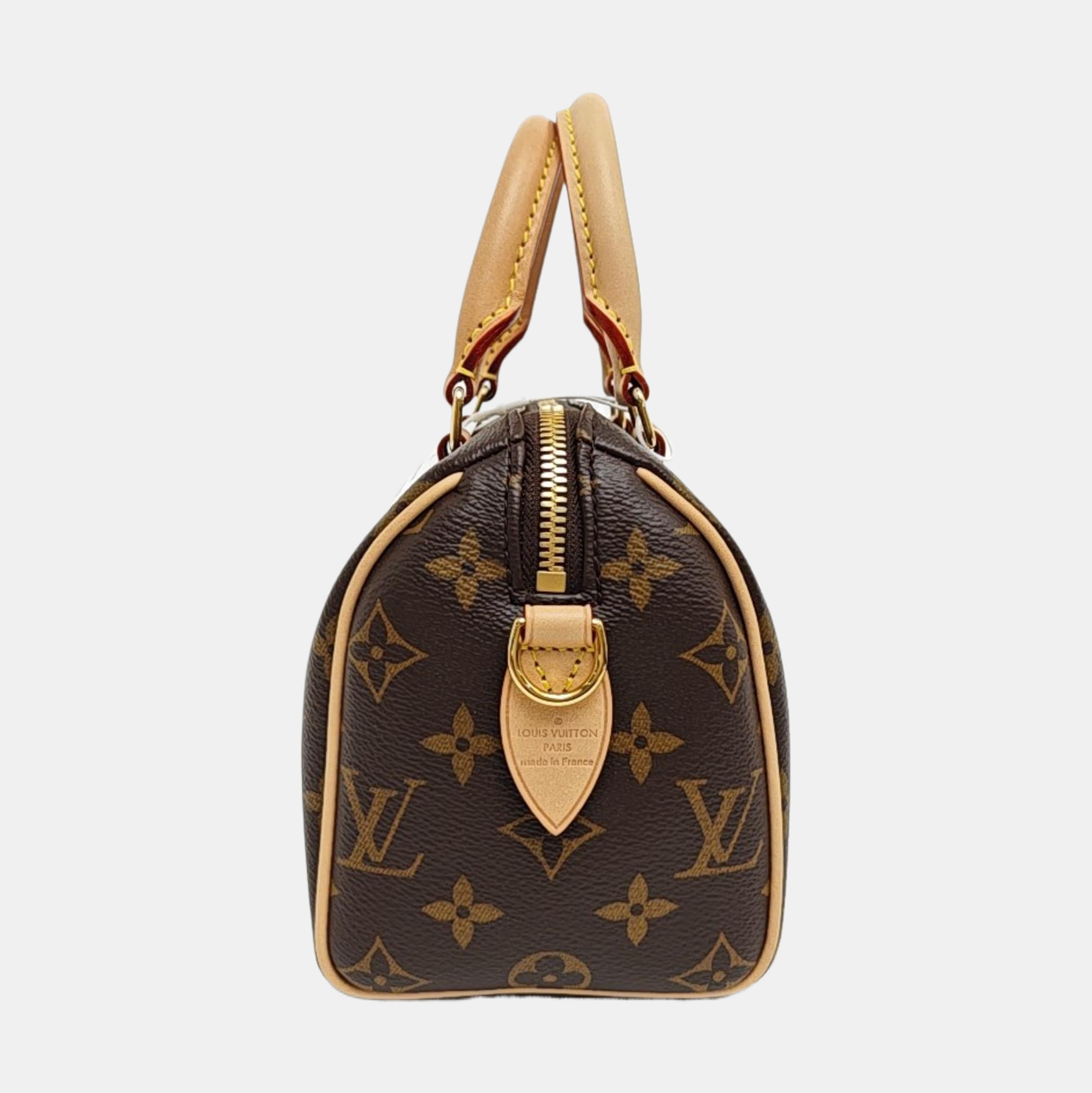 SPEEDY 20 Monogram Coated Canvas Brown