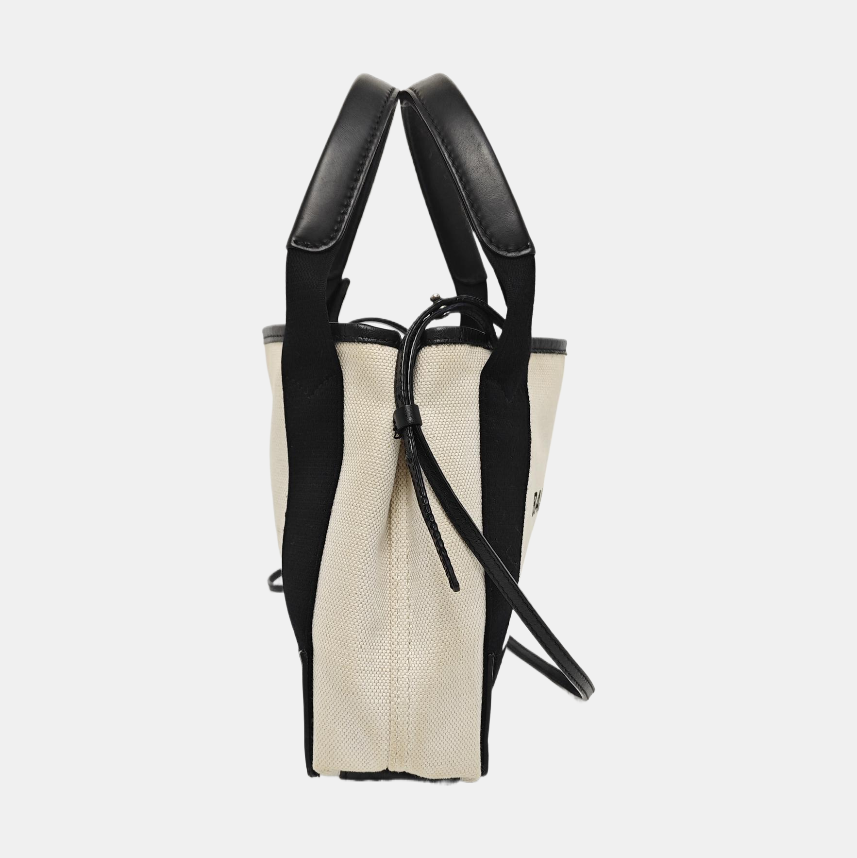 Navy Mini Canvas Beige