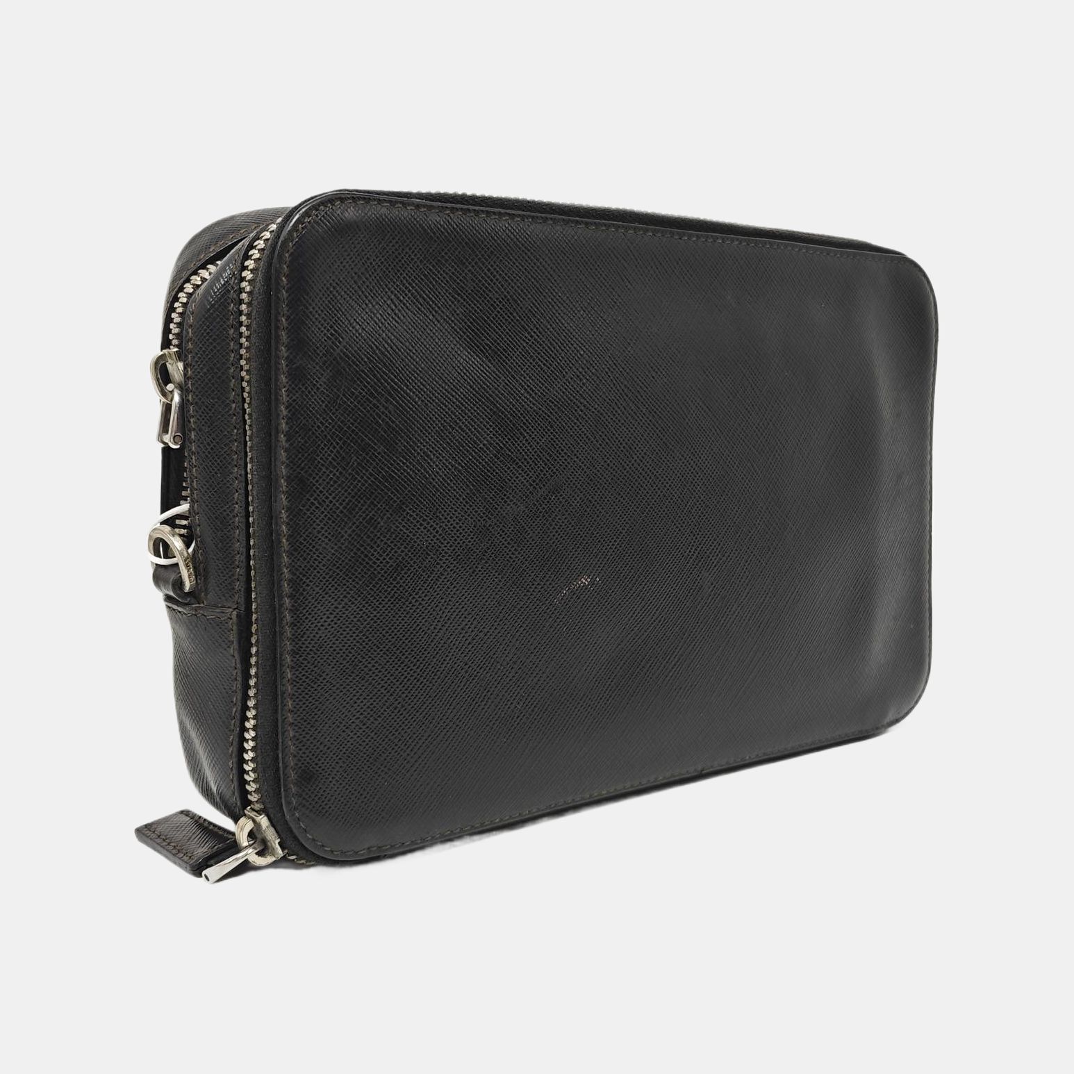 Calfskin Clutch Black