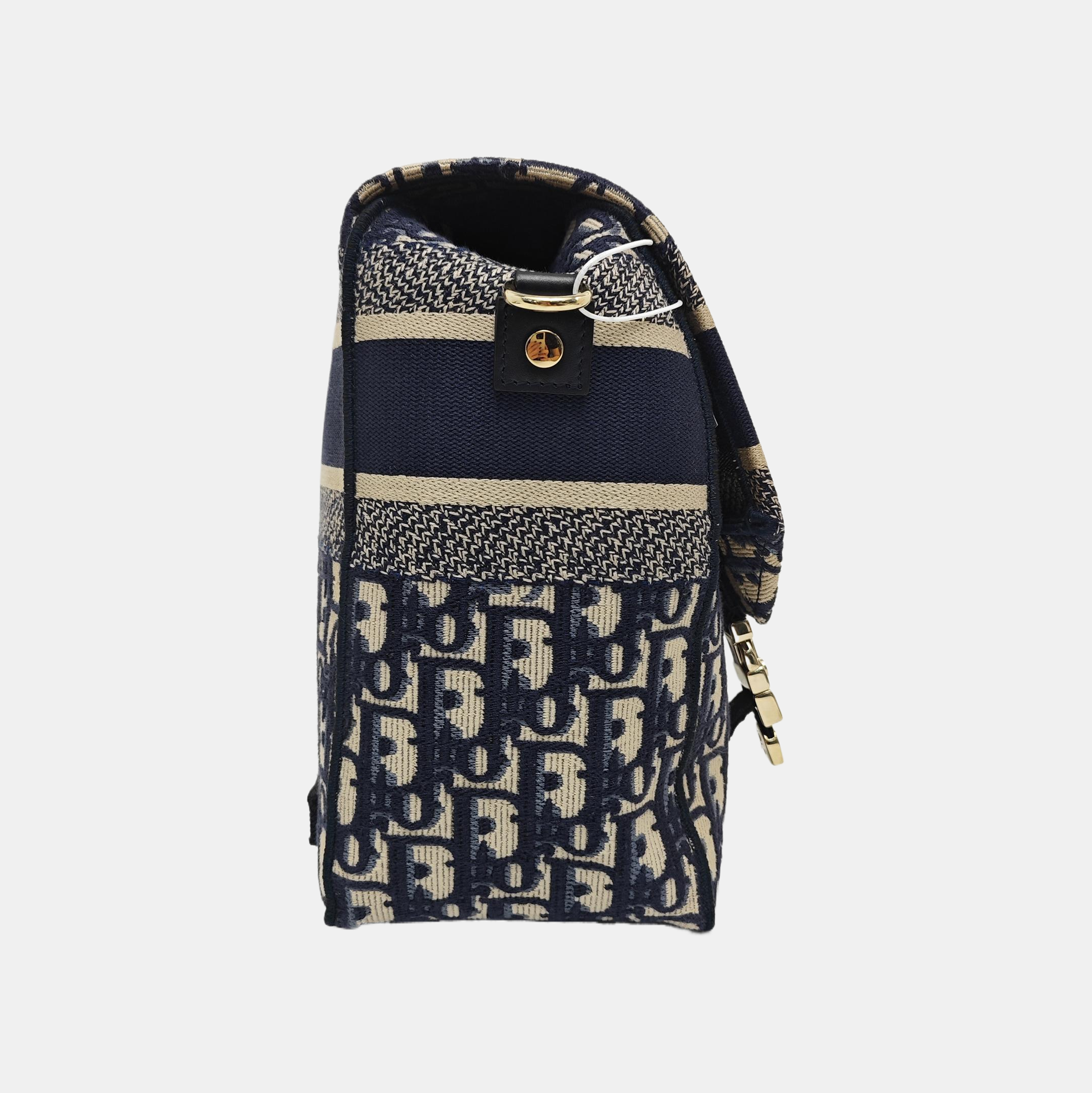 Diorcamp Medium Oblique Canvas Blue