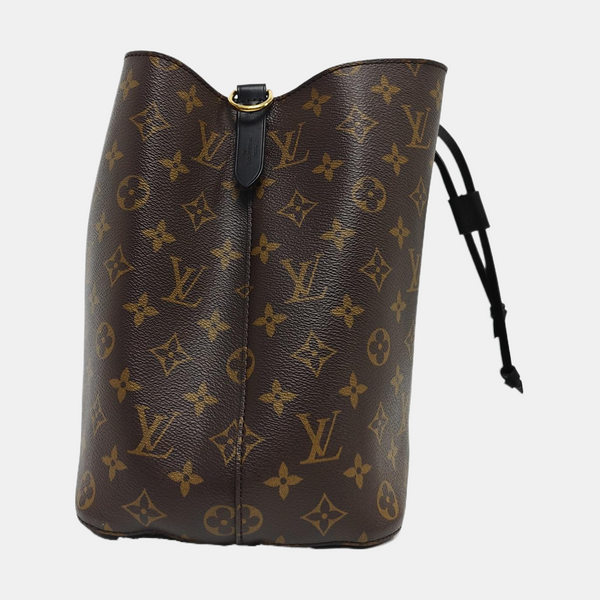 NÉONOÉ MM Monogram Coated Canvas Brown