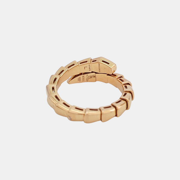 SERPENTI 18k Rose Gold Ring EU 54