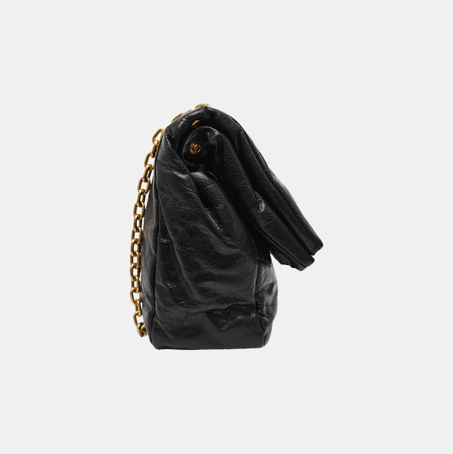 Monaco Small Calfskin Black