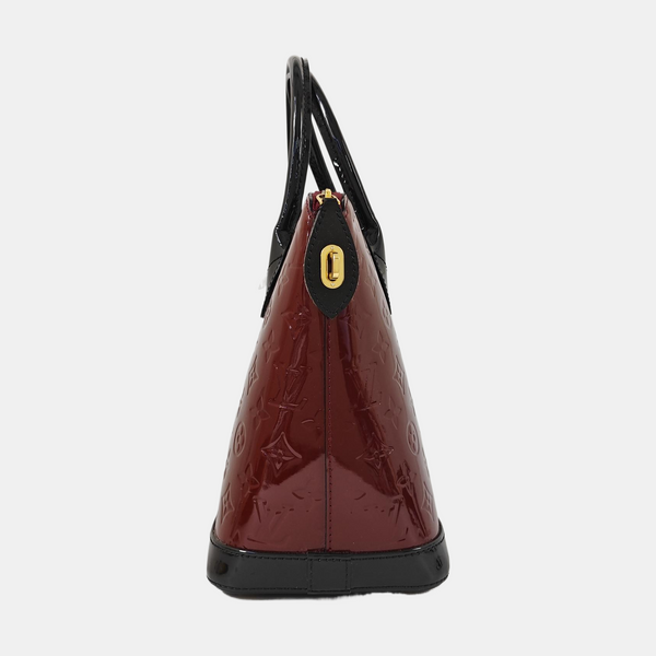 LOCKIT Monogram Patent Leather Red