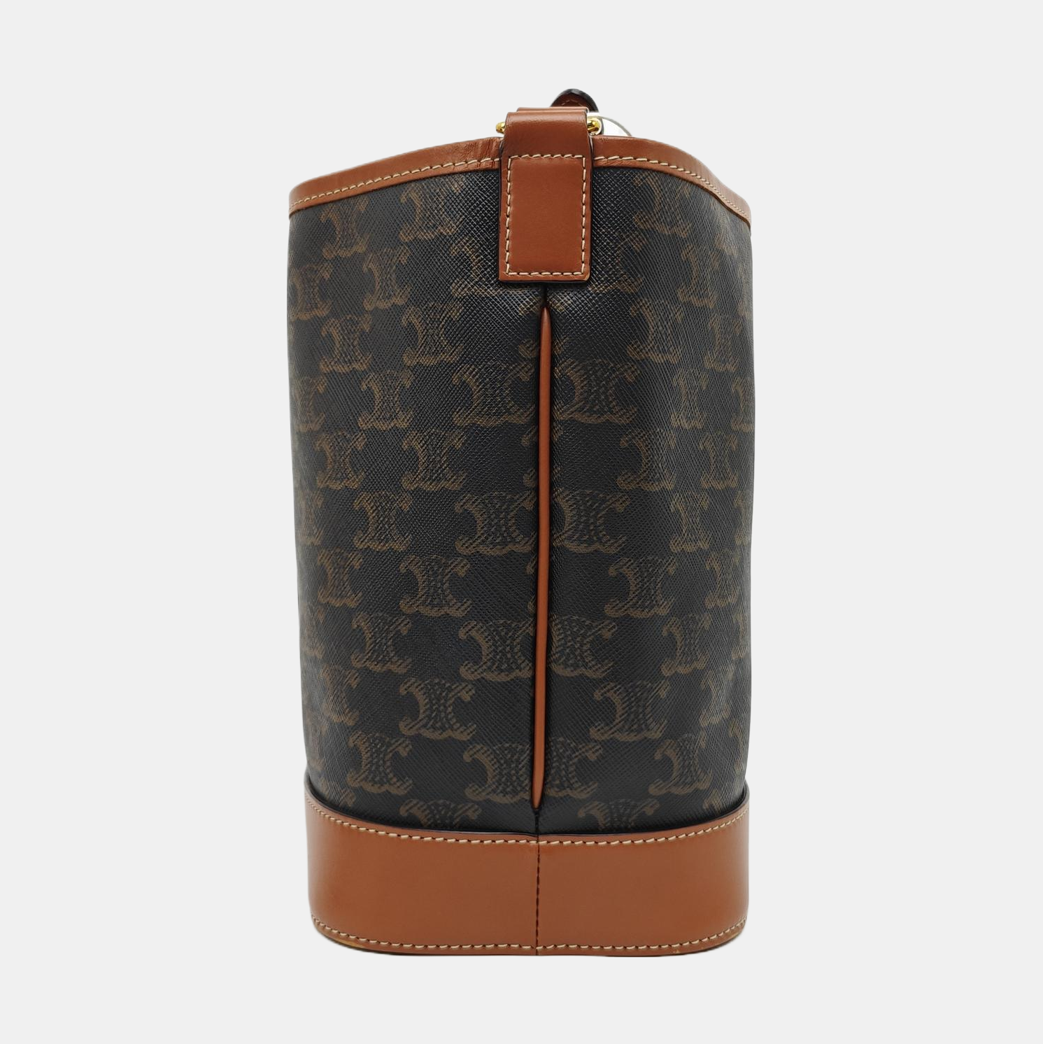 TRIOMPHE CANVAS Small Coated Canvas Brown