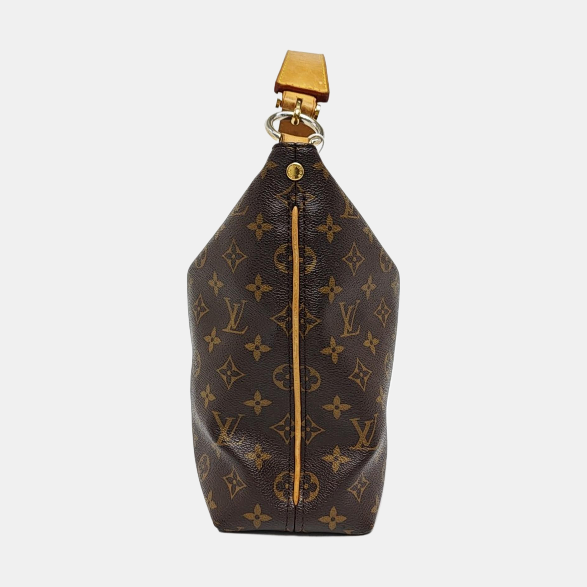 VINTAGE SULLY PM Monogram Coated Canvas Brown