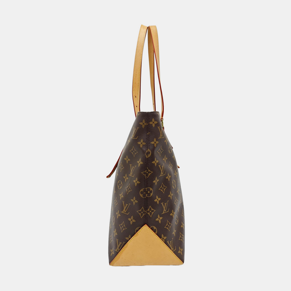 CABAS MEZZO Monogram Coated Canvas Brown