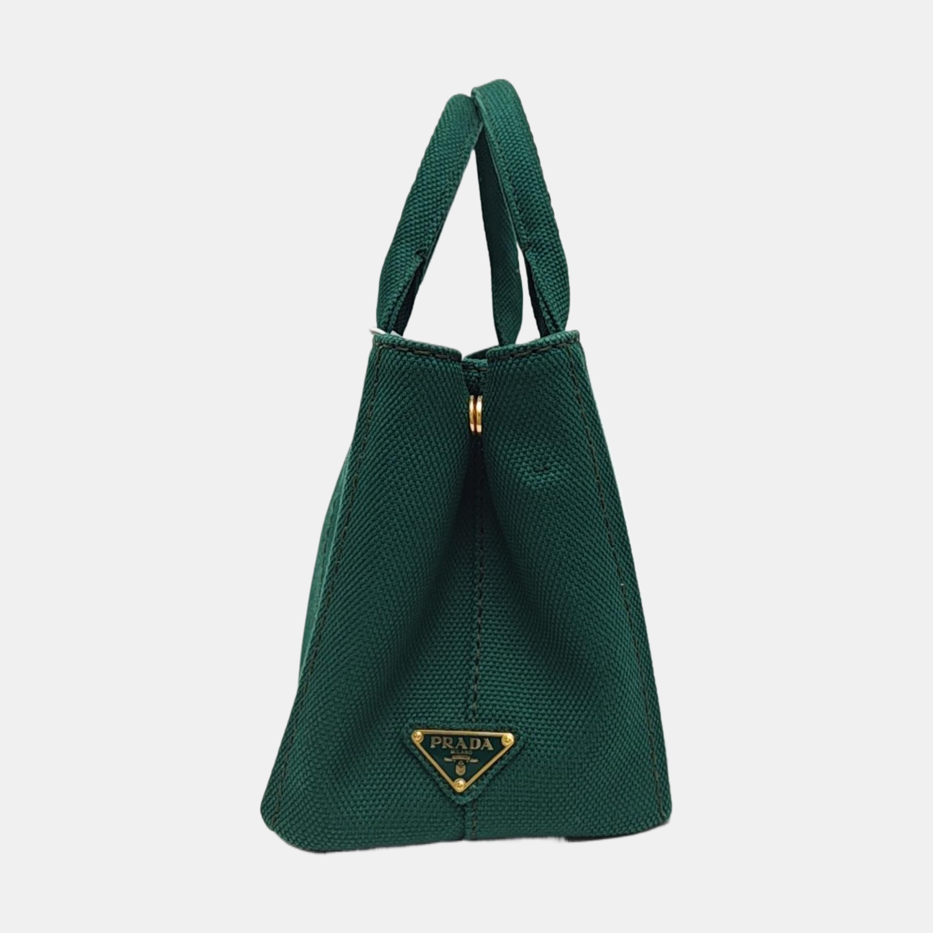 Denim Quilted Canvas Green
