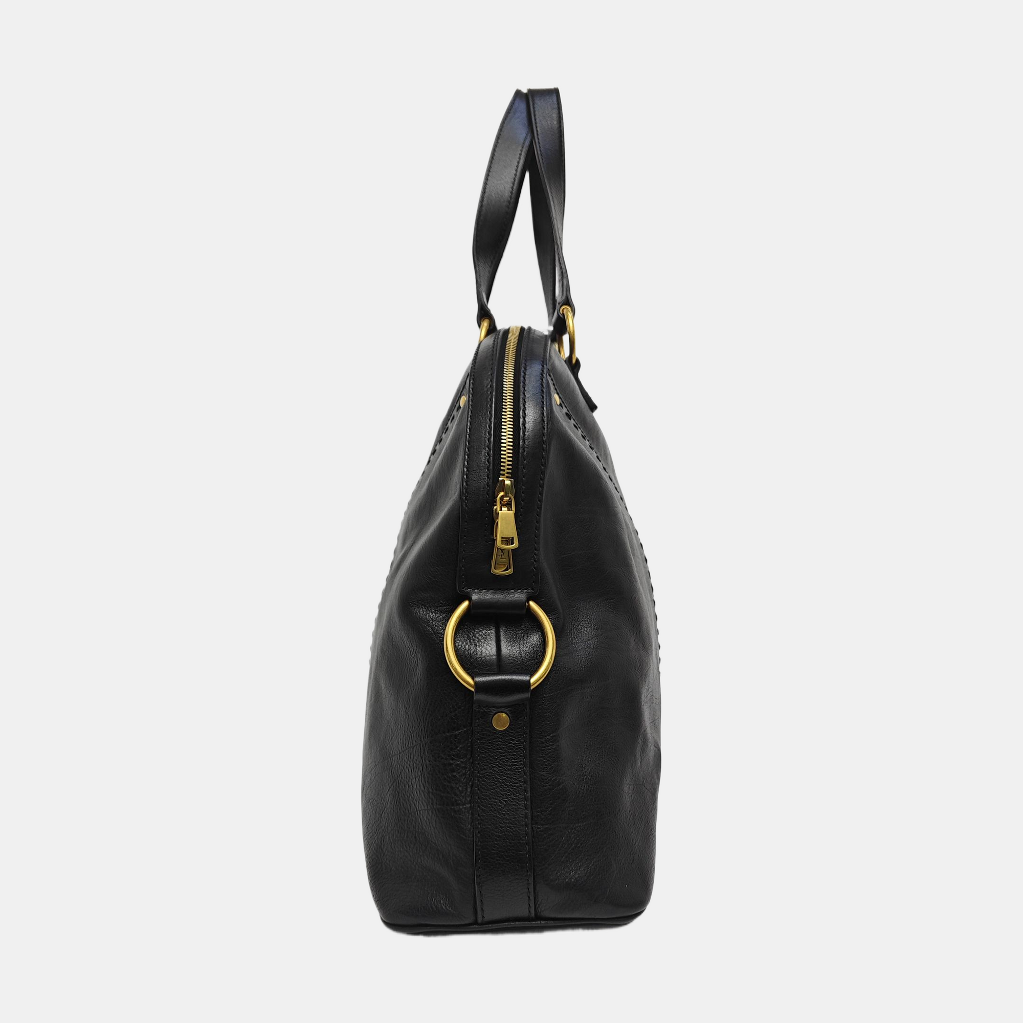 MUSE Extra Large Calfskin Black