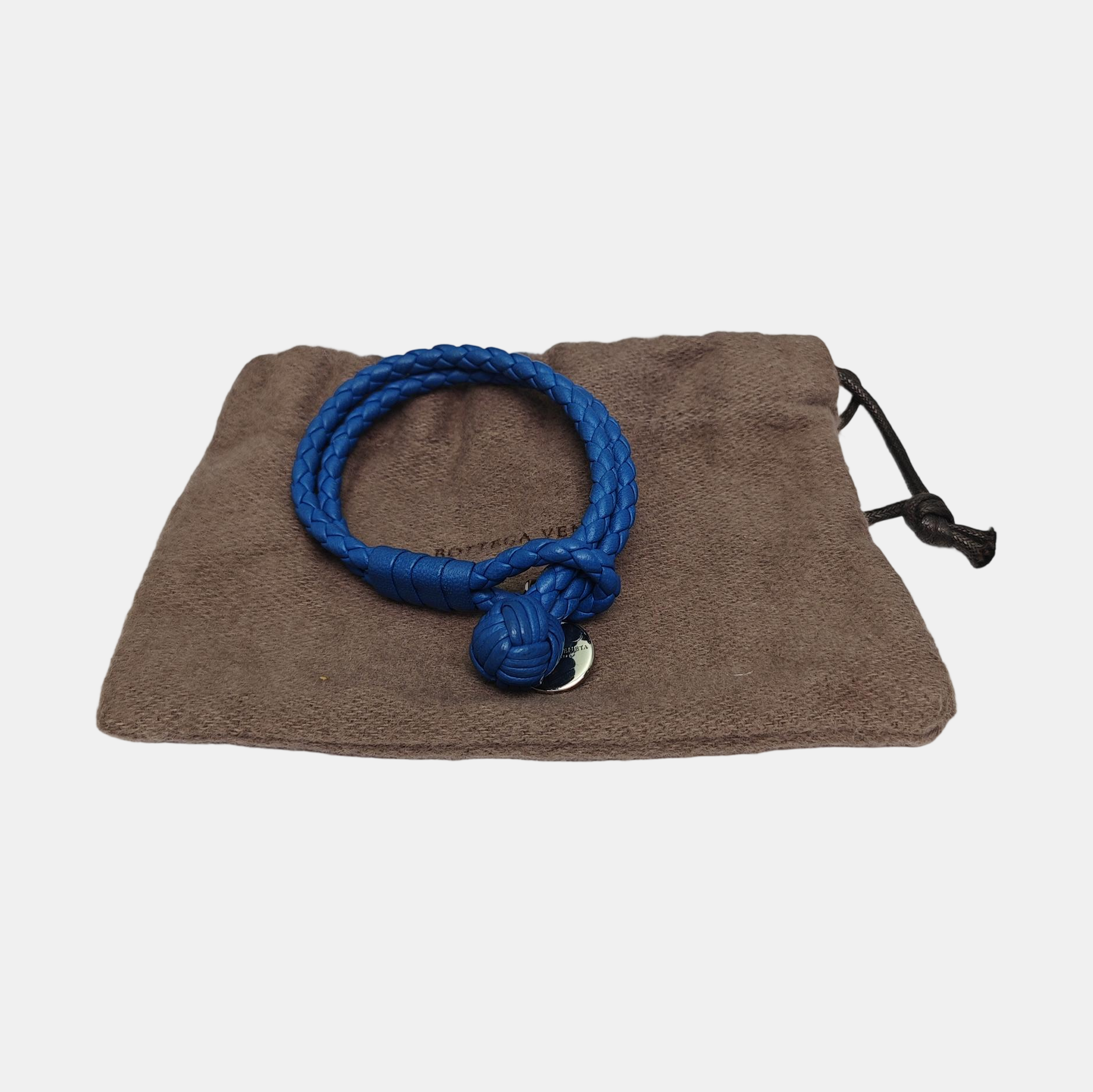 Leather Blue Bracelet