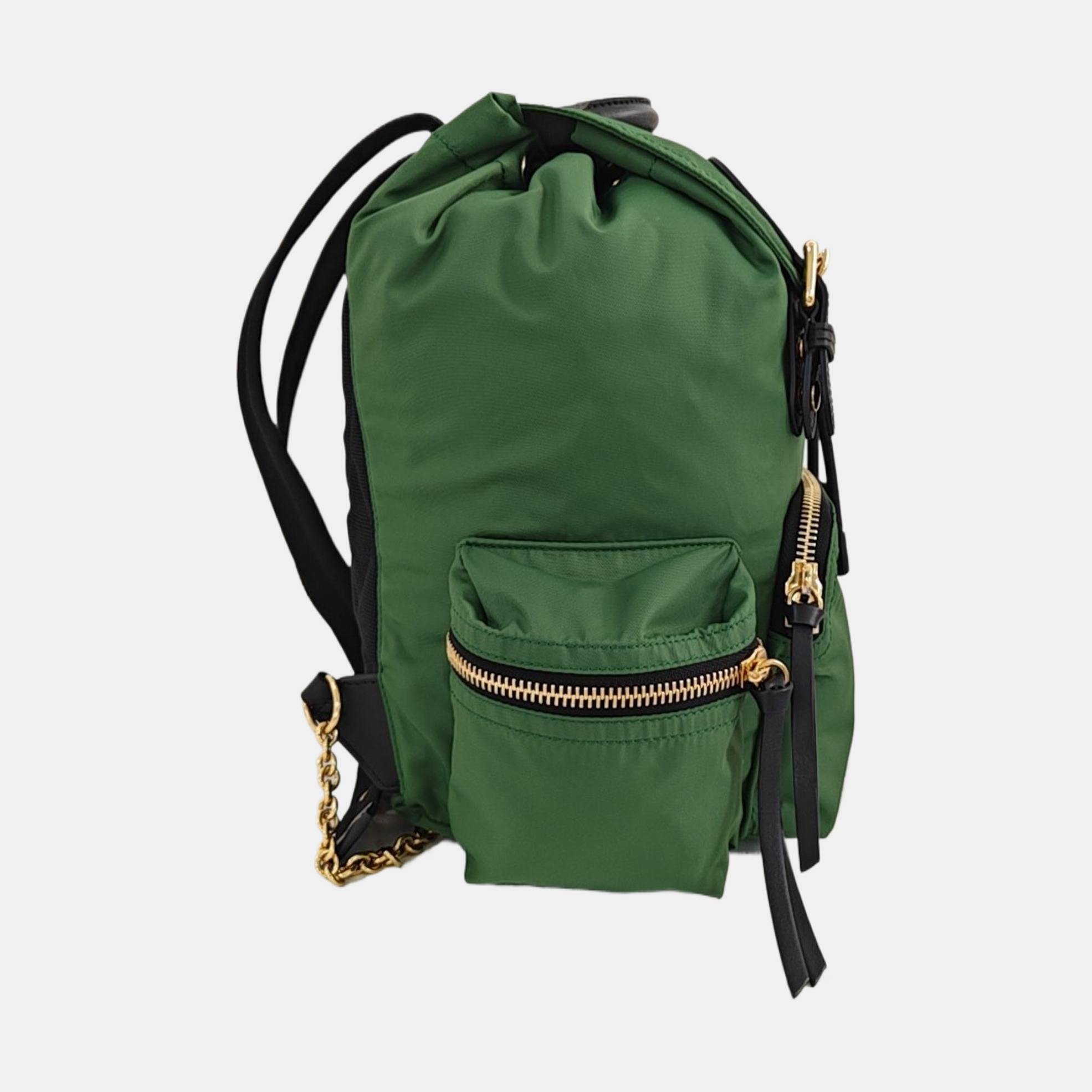 The Rucksack Medium Nylon Green