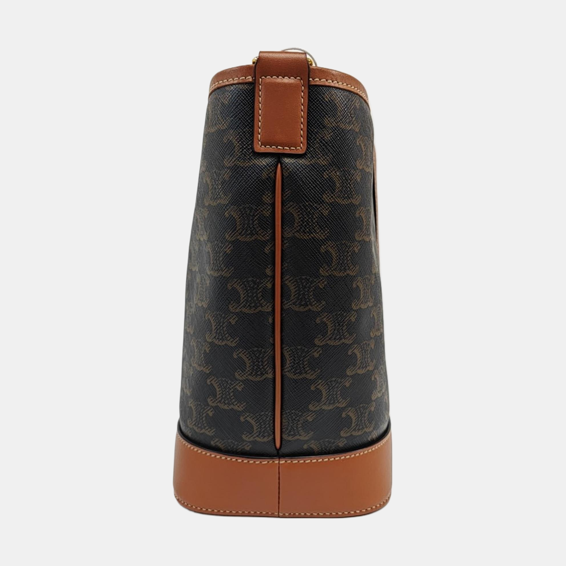TRIOMPHE CANVAS Small Coated Canvas Brown