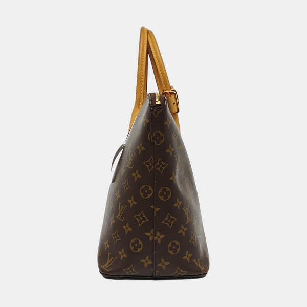 LOCKIT MM Monogram Coated Canvas Brown