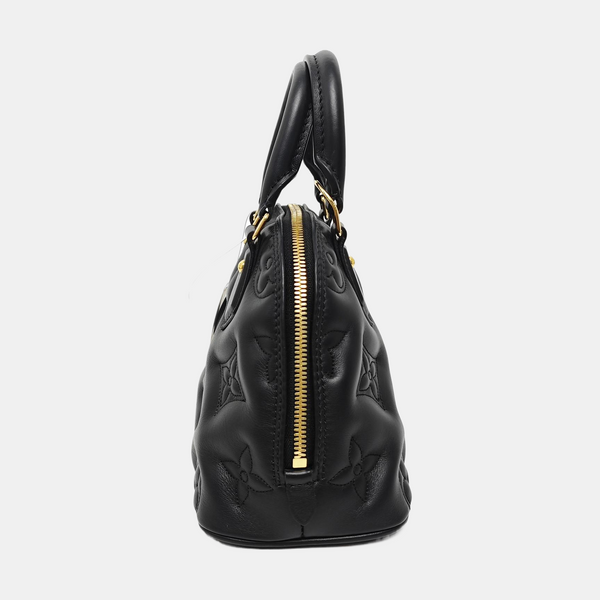 ALMA BB Quilted Calfskin Black