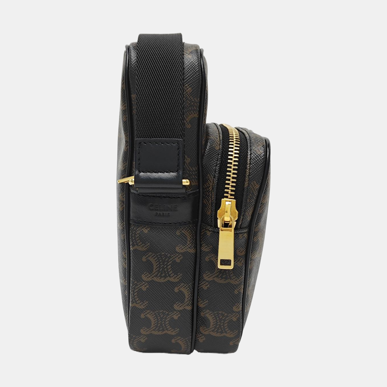 TRIOMPHE CANVAS Mini Coated Canvas Black