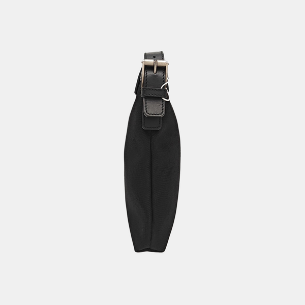 Fabric Shoulder Bag Black