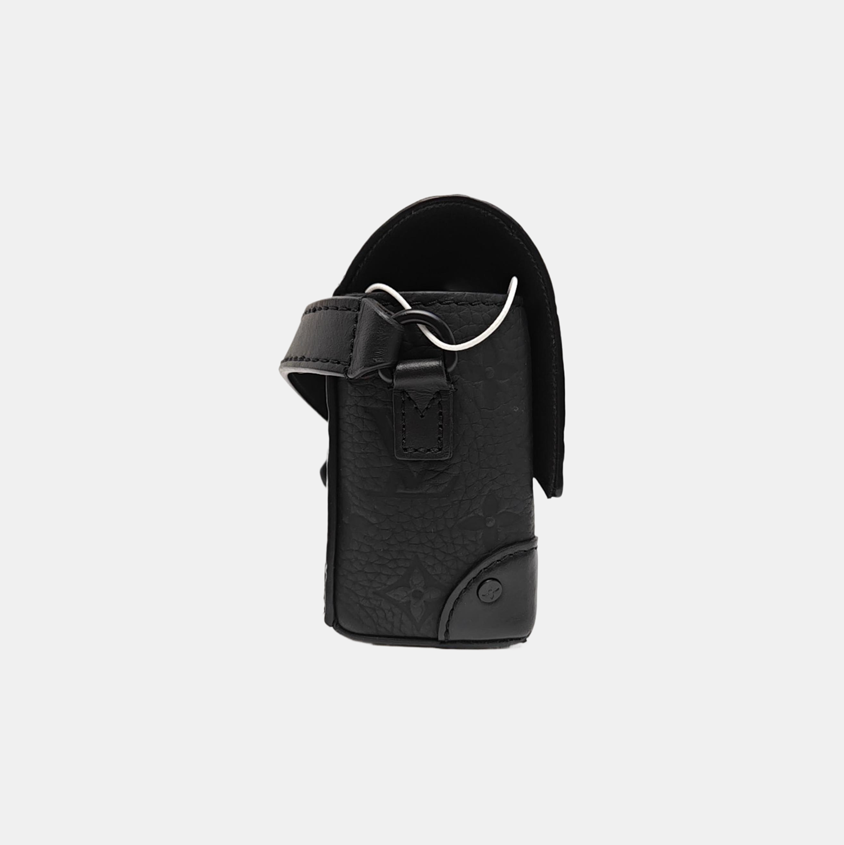 SOFT TRUNK Mini Monogram Calfskin Black