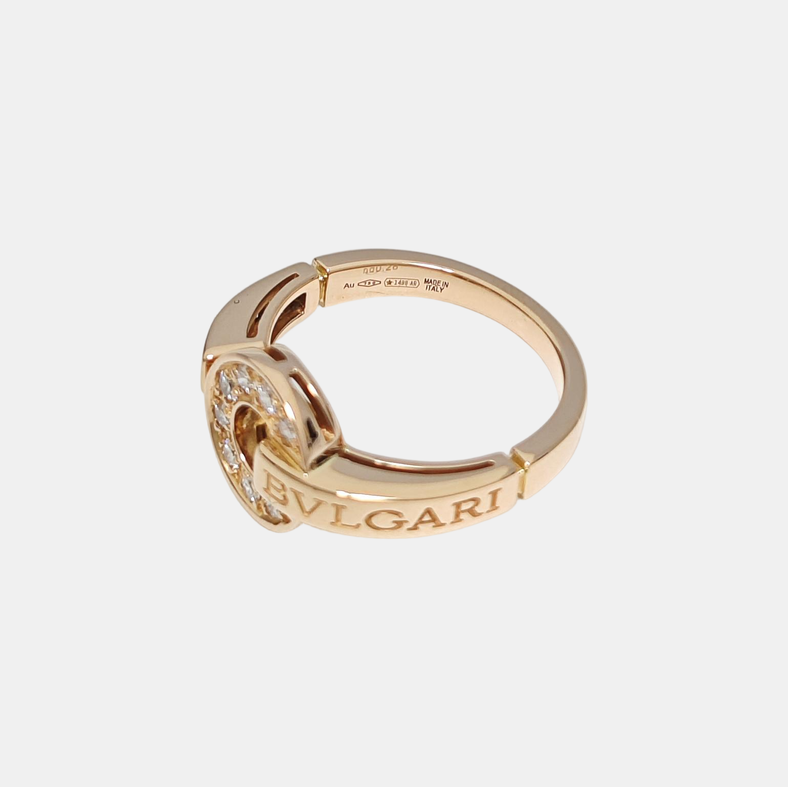 BVLGARI BVLGARI 18k Rose Gold Ring EU 51