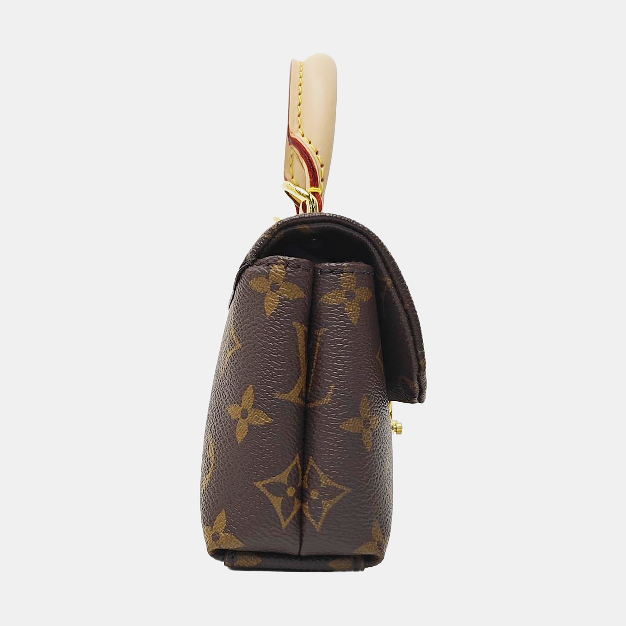 MADELEINE Monogram Coated Canvas Brown