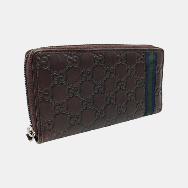 Monogram Calfskin Wallet Brown