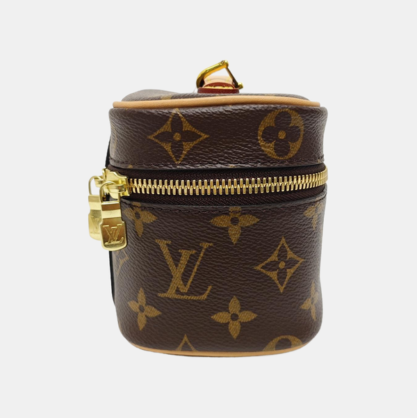 NICE Super Mini Monogram Coated Canvas Brown