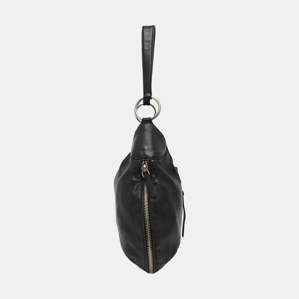 Nylon Lambskin Black