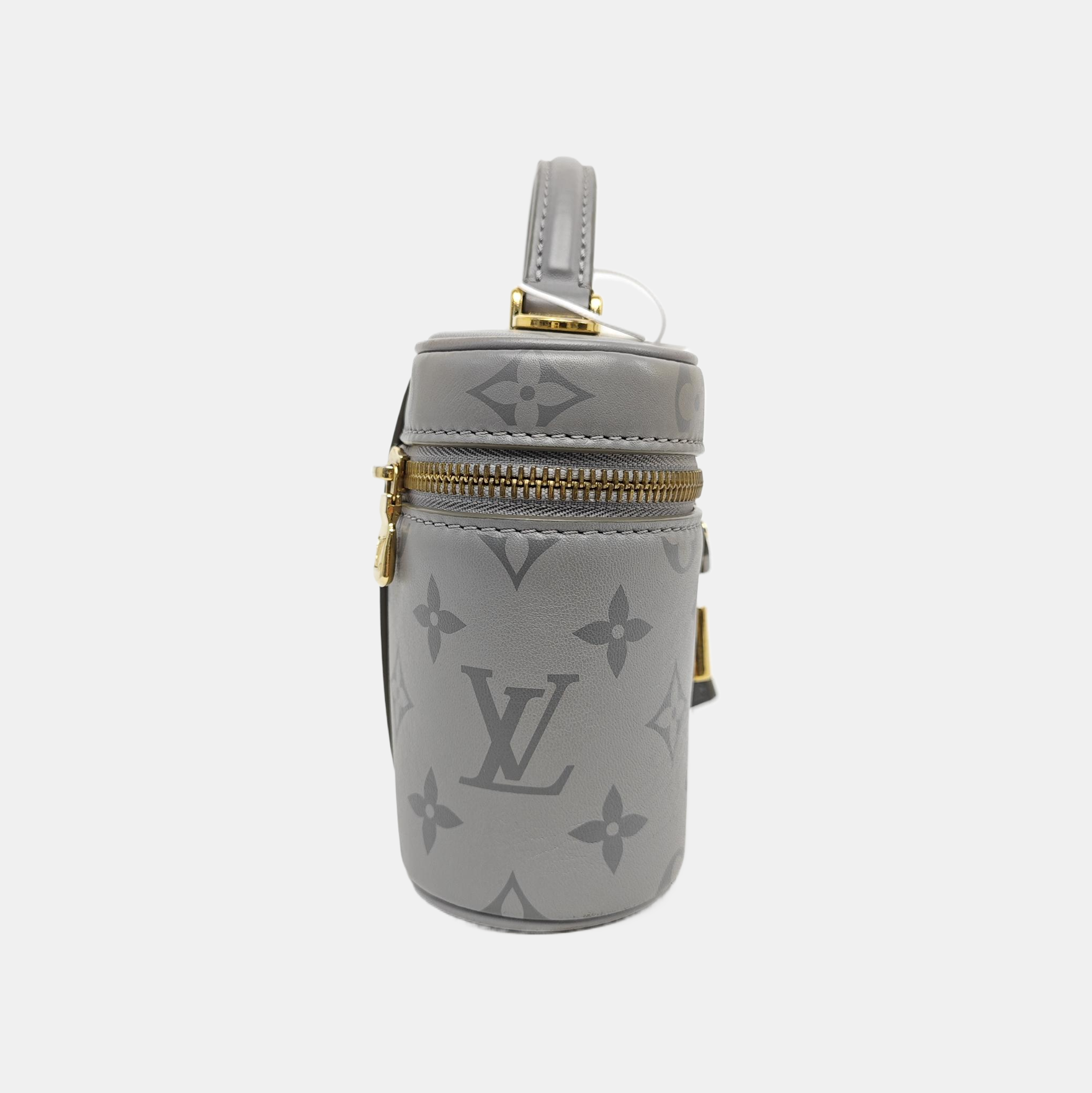 Vanity Chain Pouch PM Monogram Calfskin Gray