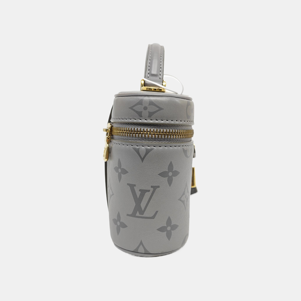 Vanity Chain Pouch PM Monogram Calfskin Gray