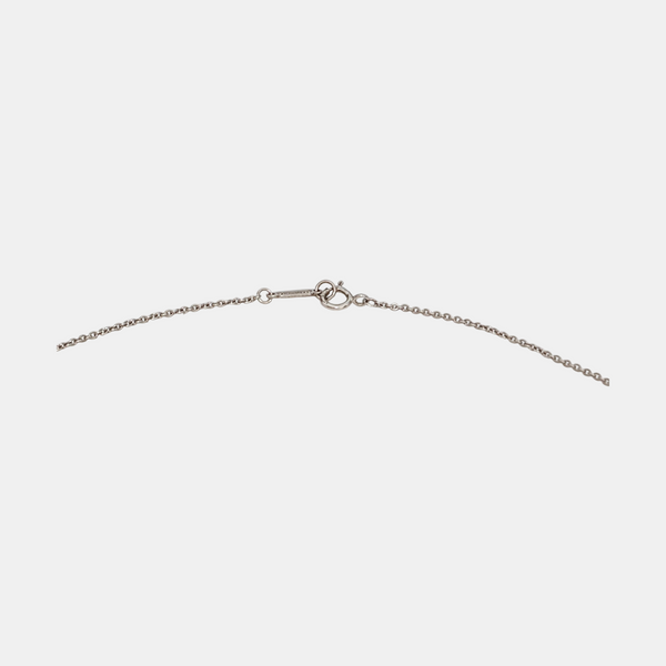 Tiffany Keys 18k White Gold Silver Necklace