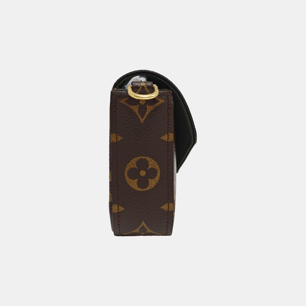 Authenticated pre-owned  FÉLICIE Monogram Coated Canvas Brown - Shoulder Bag at Looply
