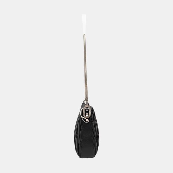 Matelassé Quilted Lambskin Black