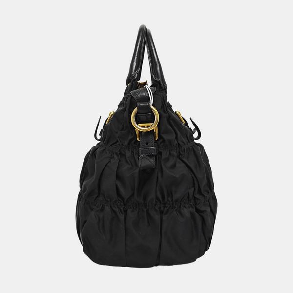 Gaufre Nylon Black
