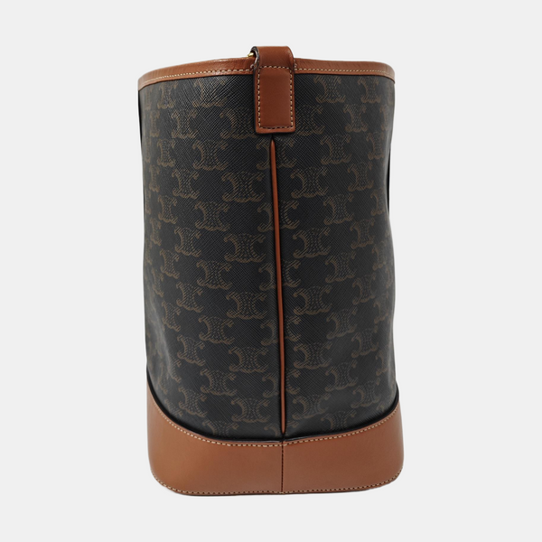 TRIOMPHE CANVAS Medium Coated Canvas Brown