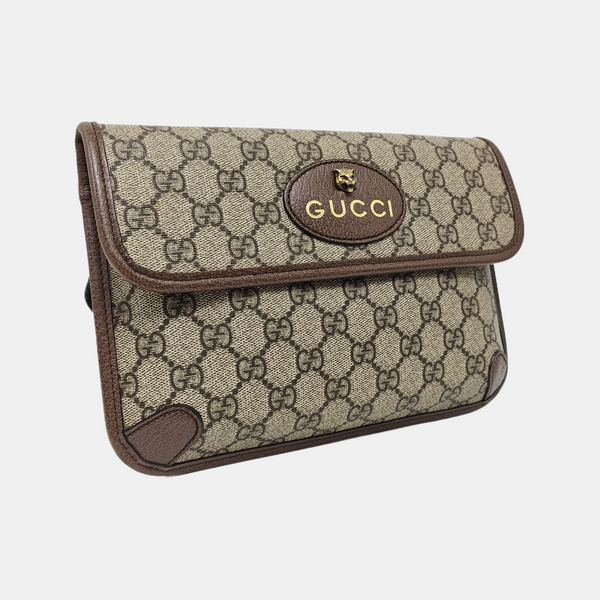 Neo Vintage Monogram Coated Canvas Beige