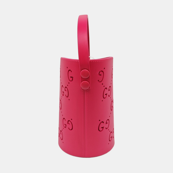 Special Material Top Handle Bag Red