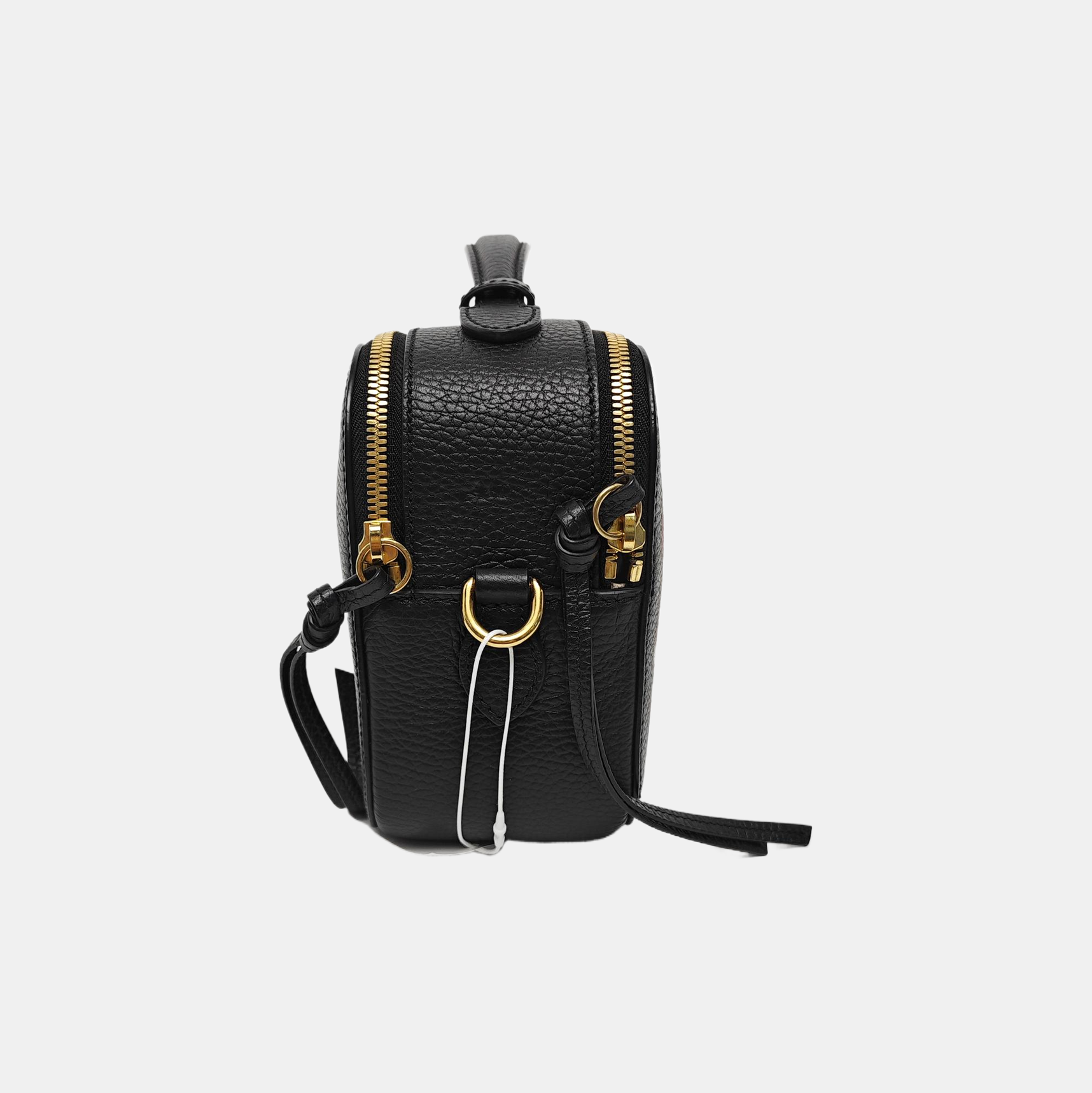 Calfskin Shoulder Bag Black