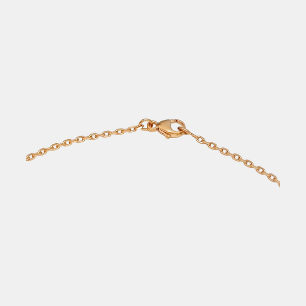 Pop H Metal Rose Gold Necklace
