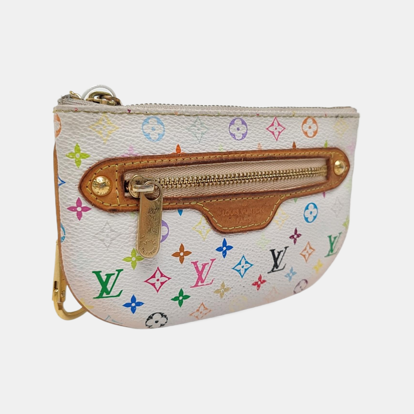 Monogram Coated Canvas White
