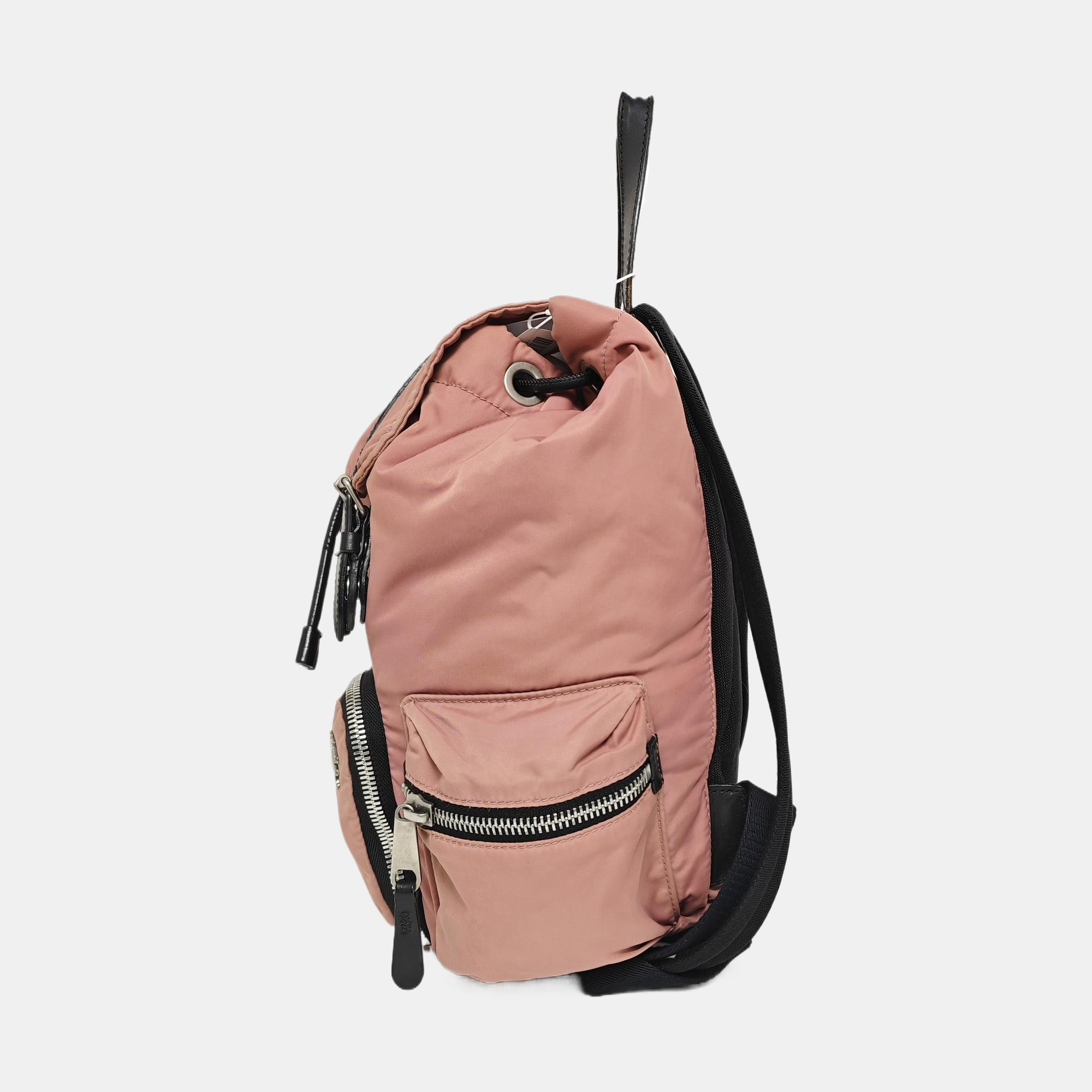 The Rucksack Medium Nylon Beige