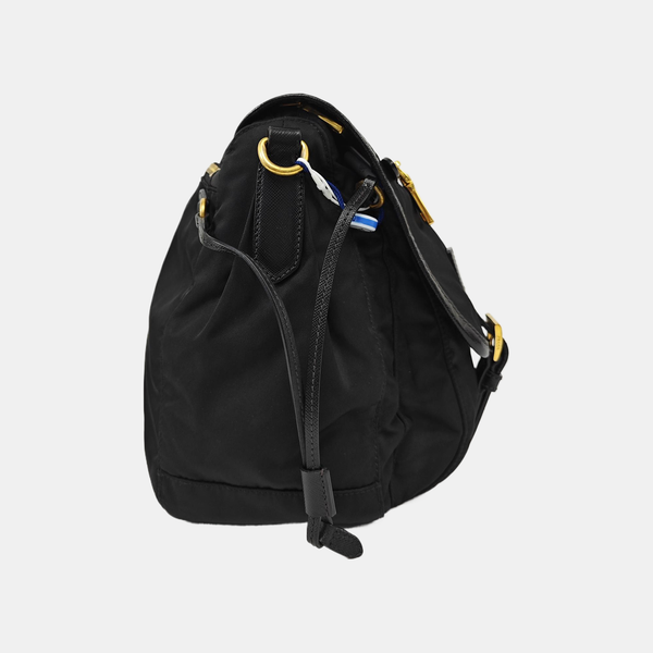 Vela Messenger Bag Nylon Black