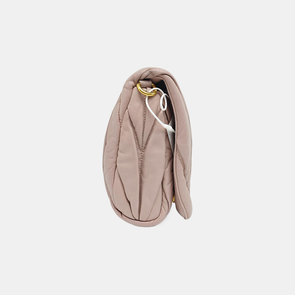 Calfskin Shoulder Bag Pink
