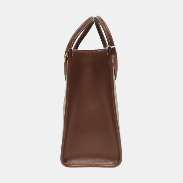 Retro Small Monogram Coated Canvas Brown
