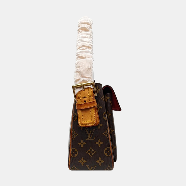 VIVA CITE Monogram Coated Canvas Brown