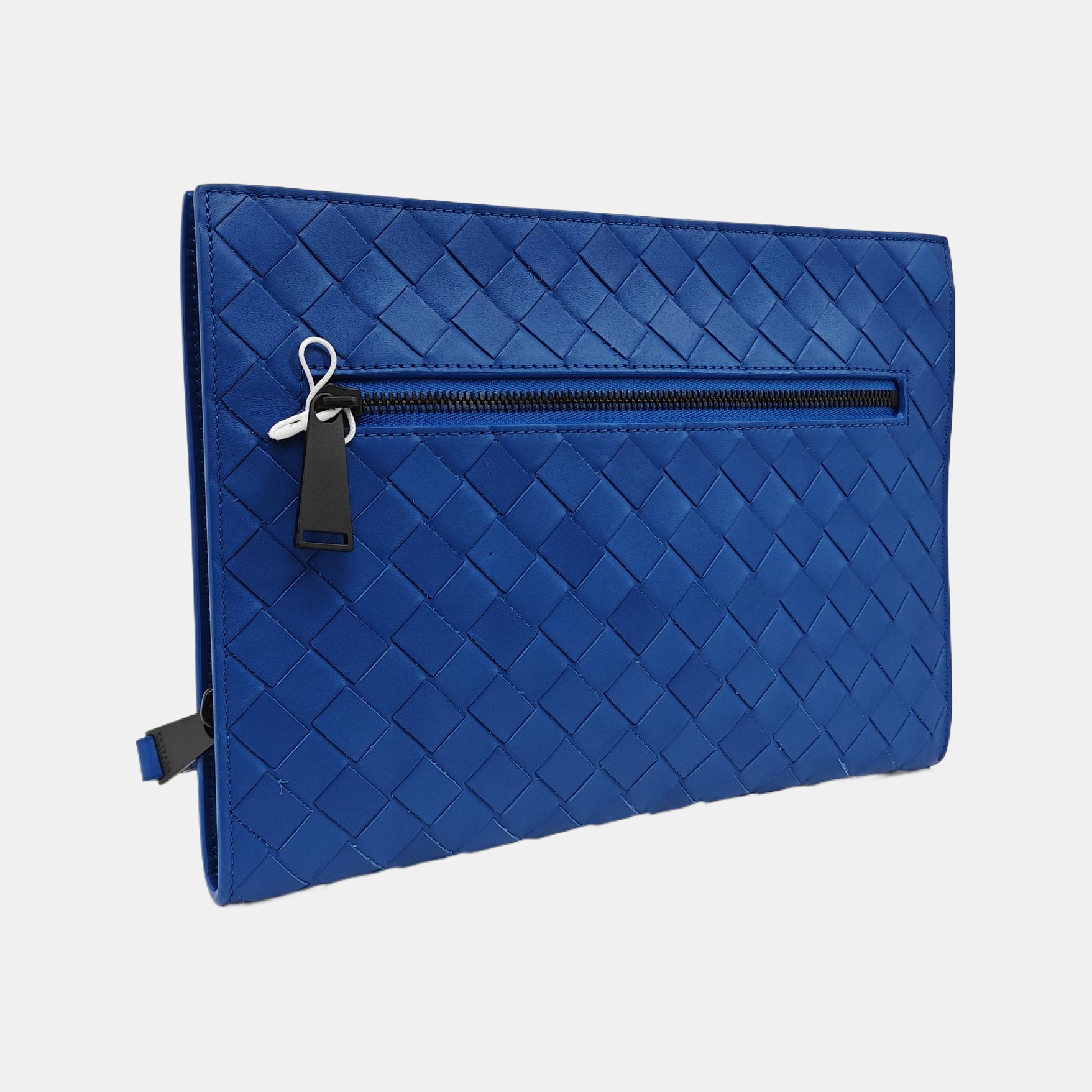 Calfskin Clutch Small Blue