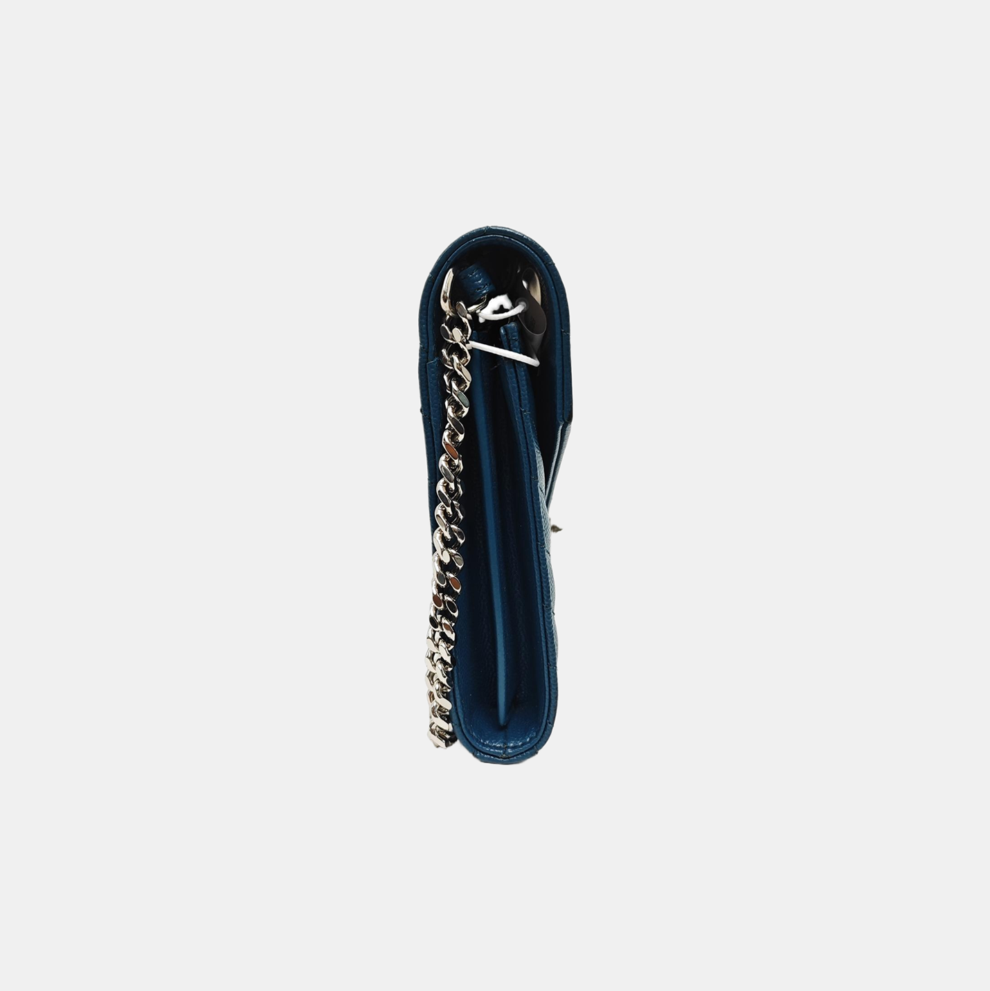 MONOGRAM Medium Chevron Calfskin Blue