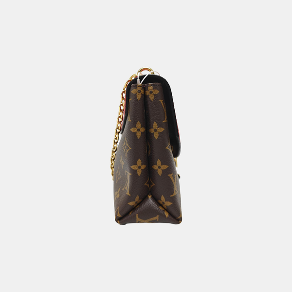 SAINT PLACIDE Monogram Coated Canvas Brown