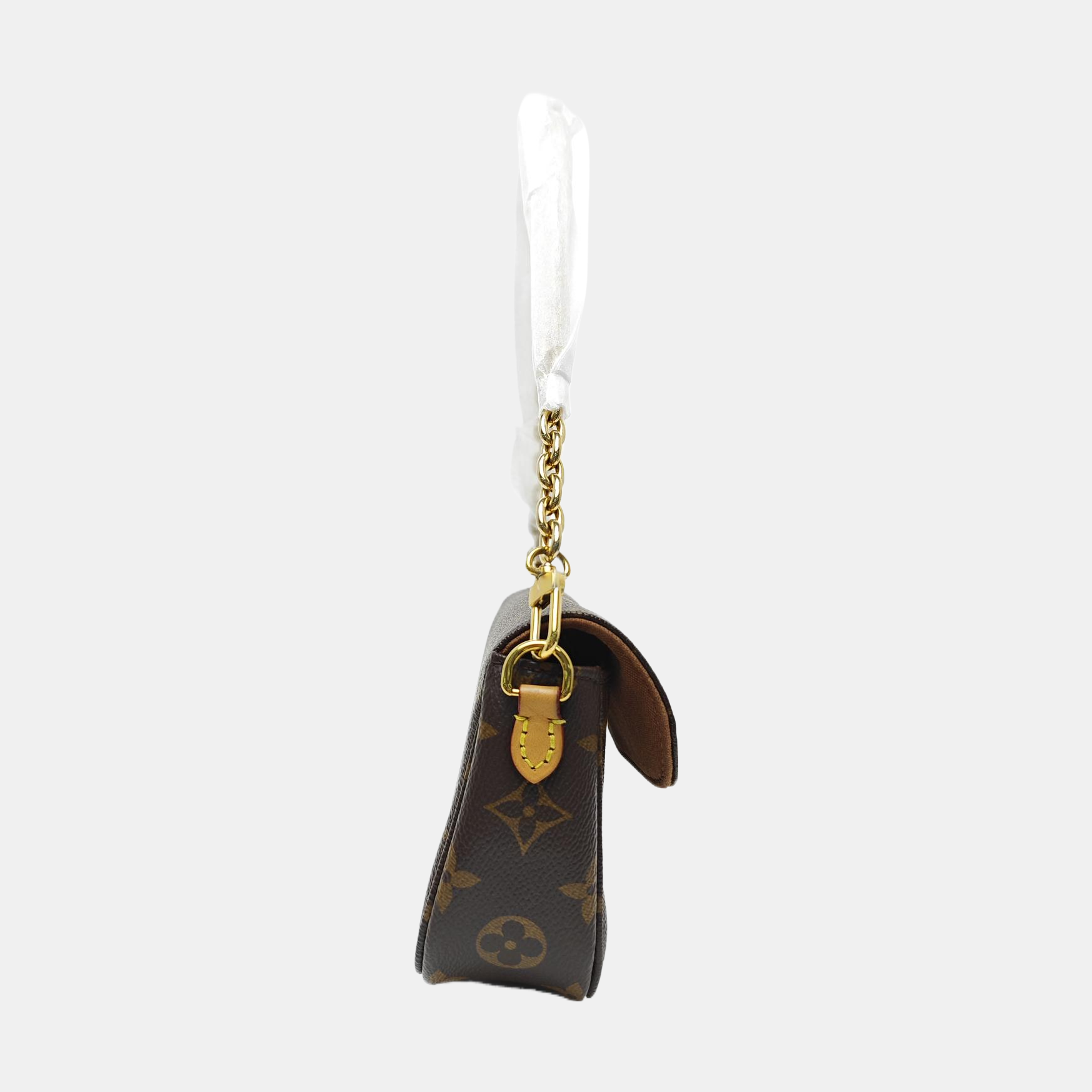 IVY Monogram Coated Canvas Brown