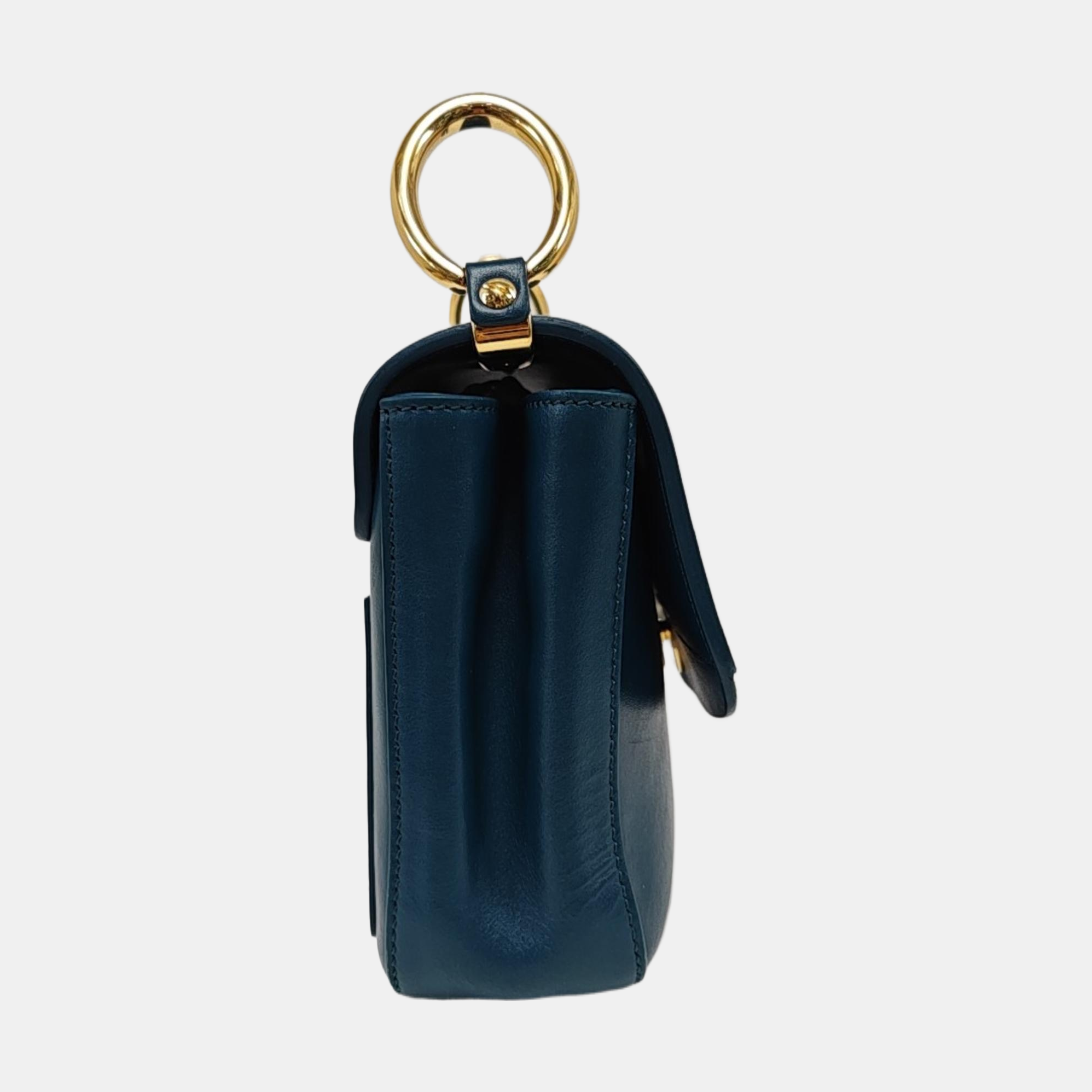 Chloé C Small Calfskin Blue