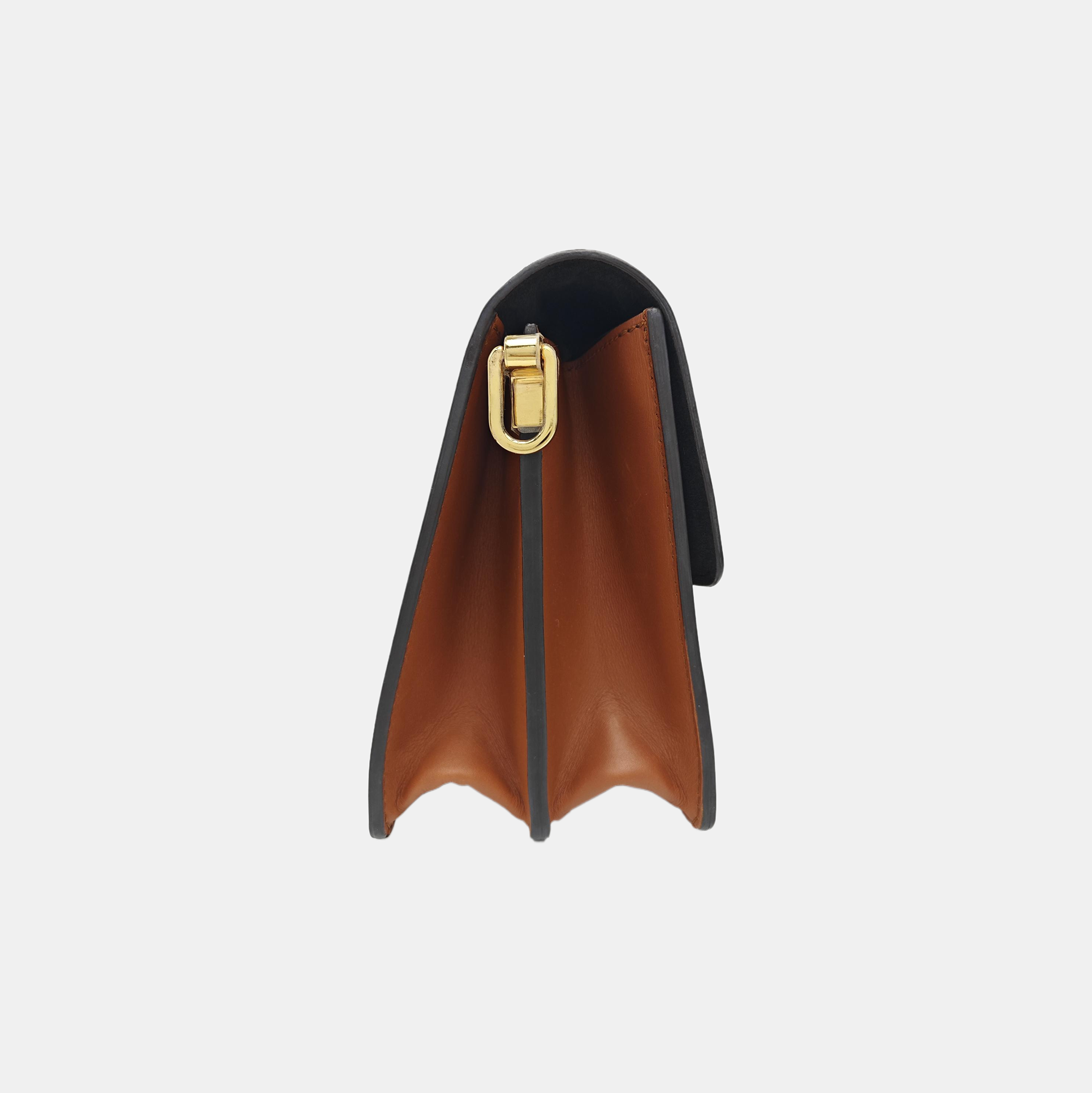 DAUPHINE MM Monogram Coated Canvas Brown