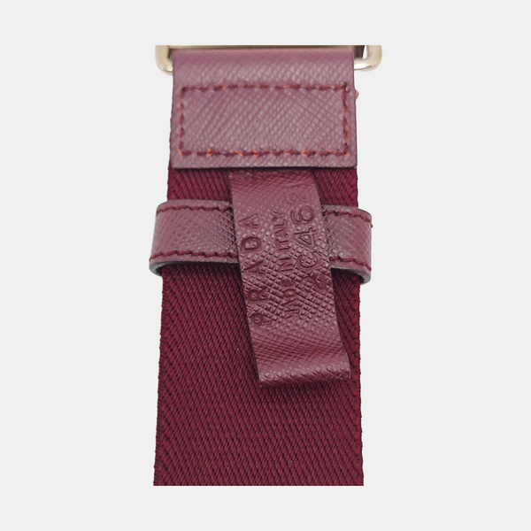 Fabric Belt Red